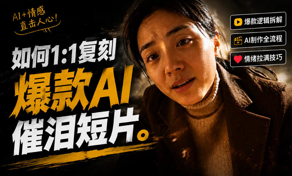 豆包+Gemini生成真人AI短剧-拆解复刻百万爆款第一人称短片，一站式讲透爆款复刻全流程-禾谷轻创网
