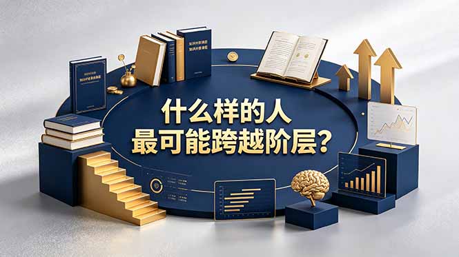 付费文章：什么样的人最可能跨越阶层？具备这五种特质，普通人也能顺利跨越阶层-禾谷轻创网