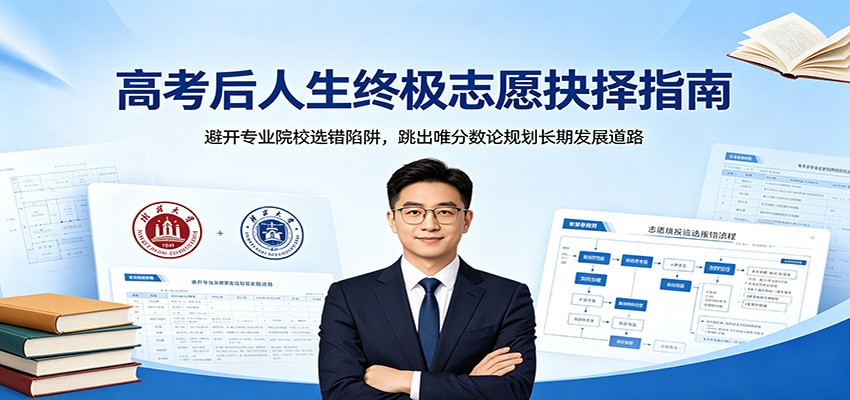 高考后人生终极志愿抉择指南：避开专业院校选错陷阱，跳出唯分数论规划长期发展道路-禾谷轻创网