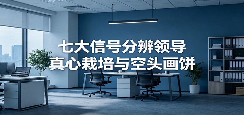付费文章《七大信号分辨领导真心栽培与空头画饼》读懂管理背后人性逻辑-禾谷轻创网