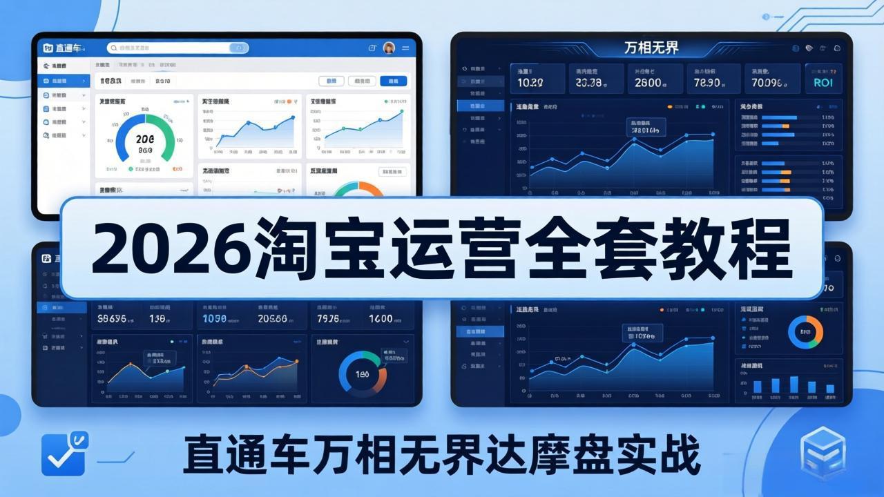 2026淘宝运营全套教程(更新7月-禾谷轻创网