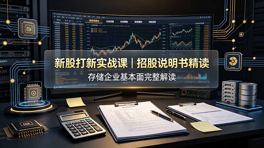 付费文章：新股打新实战课｜招股说明书精读，存储企业基本面完整解读-禾谷轻创网