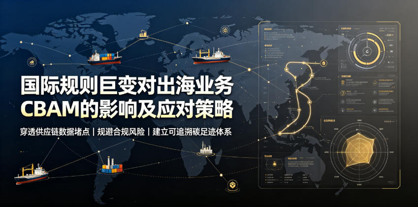国际规则巨变对出海业务CBAM的影响及应对策略，帮助企业穿透供应链数据堵点，规避合规风险-禾谷轻创网