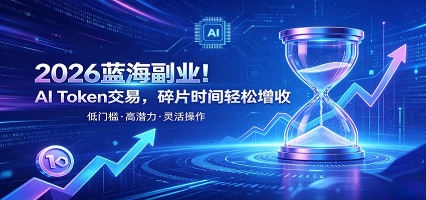 AI Token算力赛道！普通人可入局的数字副业，零门槛快速起步-禾谷轻创网