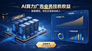 AI算力广告业务｜AI时代个人或工作室新赛道-禾谷轻创网