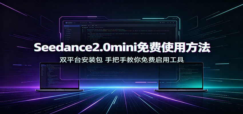 Seedance2.0mini免费使用方法:双平台安装包,手把手教你免费启用工具-禾谷轻创网