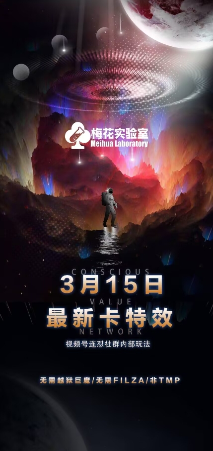 梅花实验室视频号连怼玩法-3月15日最新卡特效技术(无需越狱、巨魔、tmp)-禾谷轻创网