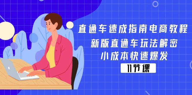 直通车 速成指南电商教程：新版直通车玩法解密，小成本快速爆发(11节-禾谷轻创网