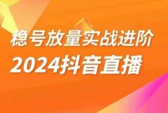 稳号放量实战进阶—2024抖音直播，直播间精细化运营的几大步骤-禾谷轻创网