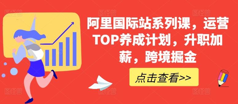 阿里国际站系列课，运营TOP养成计划，升职加薪，跨境掘金-禾谷轻创网