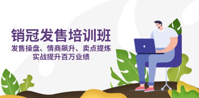 销冠 发售培训班：发售 操盘+情商 飙升+卖点 提炼，实战提升百万业绩-禾谷轻创网