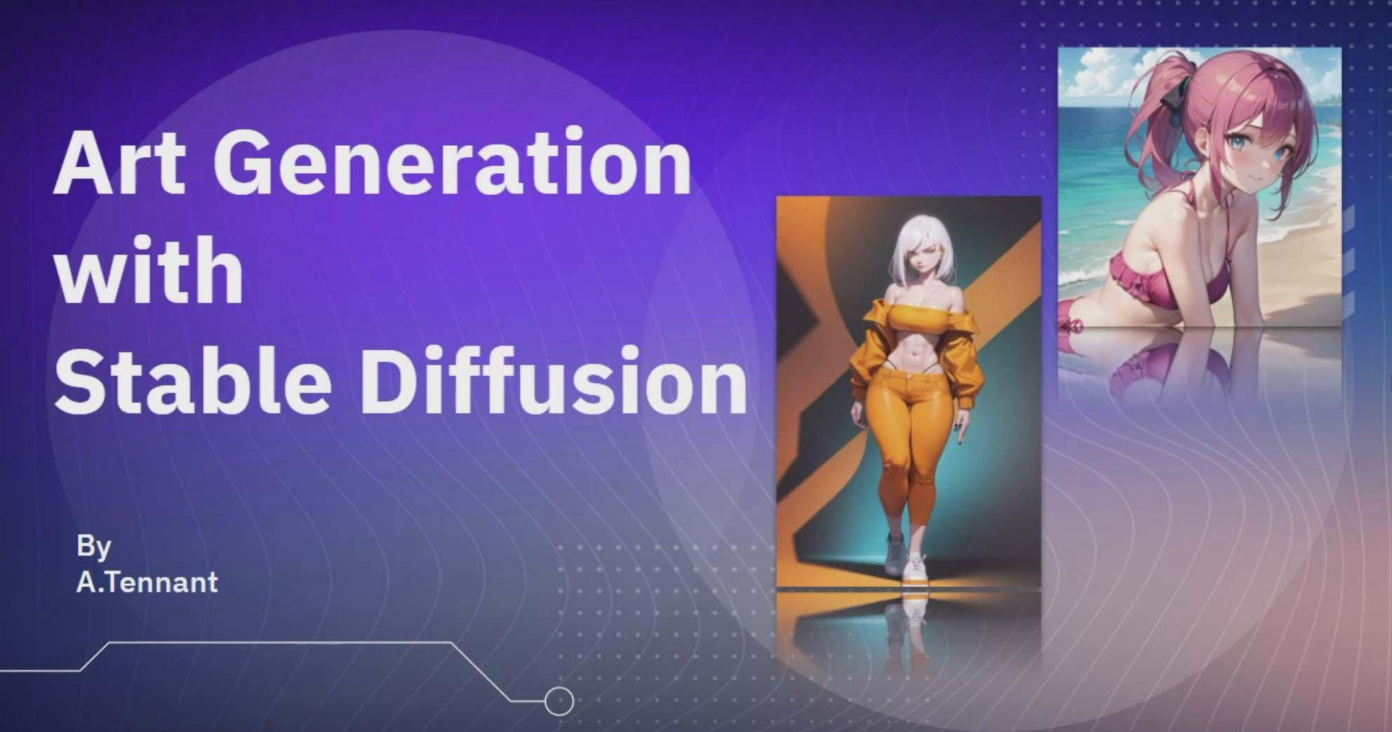 图片[1]-利用Stable Diffusion AI人工智能生成动漫艺术分步教程-14节课-中英字幕-禾谷轻创网