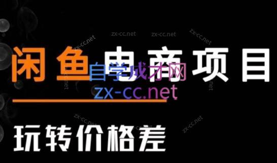 亿创繁星·闲鱼电商项目(玩转价格差)-禾谷轻创网