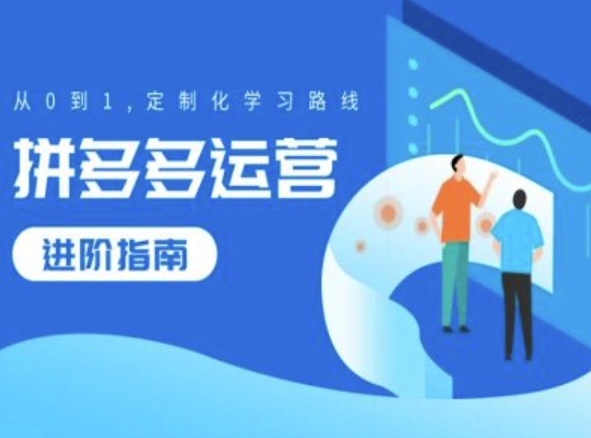拼多多运营进阶指南，从0到1定制化学习路线-禾谷轻创网