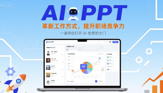 AI+PPT：革新工作方式，提升职场竞争力，一课带你打开 AI 世界的大门-禾谷轻创网