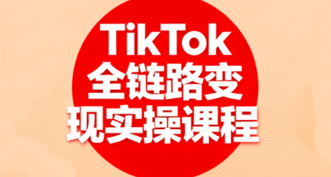 小杨老师·TikTok全链路变现实操课程-禾谷轻创网
