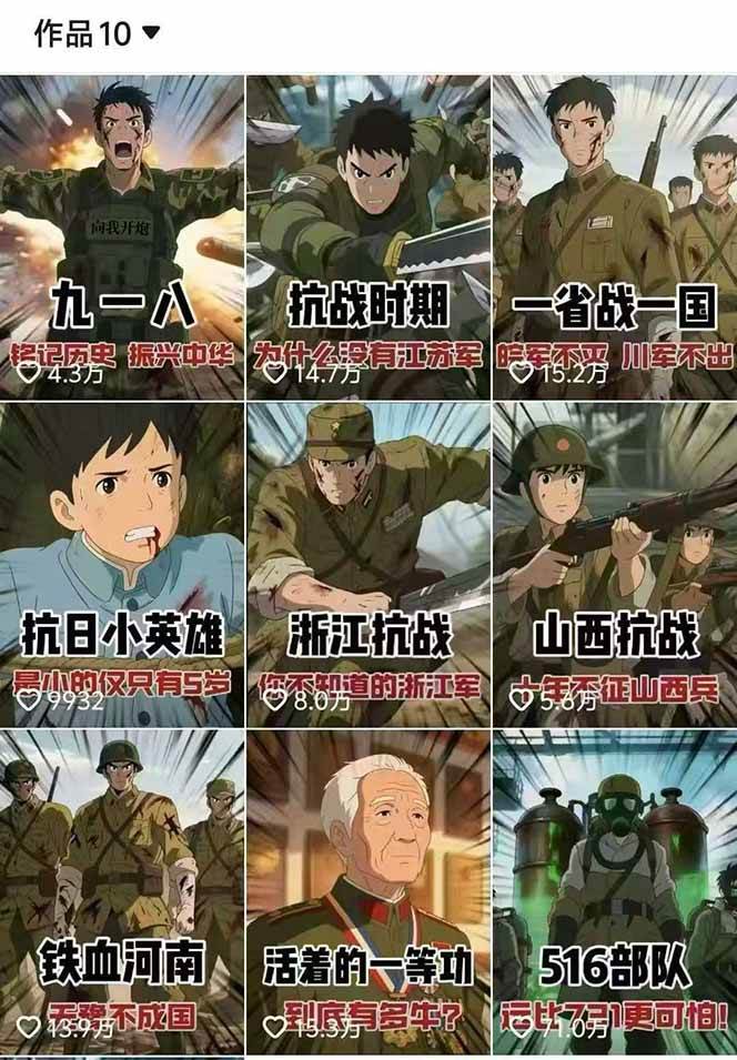 图片[2]-动漫历史类视频制作全流程，学文案撰写、分镜提示词，掌握动漫图生成+抠图配音剪辑-禾谷轻创网