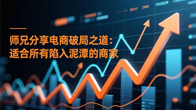 师兄分享电商破局之道：适合所有陷入泥潭的商家-禾谷轻创网