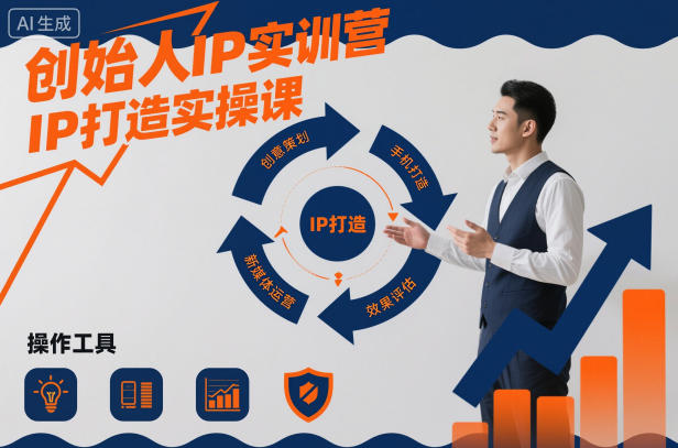 创始人IP实训营，IP打造实操课-禾谷轻创网