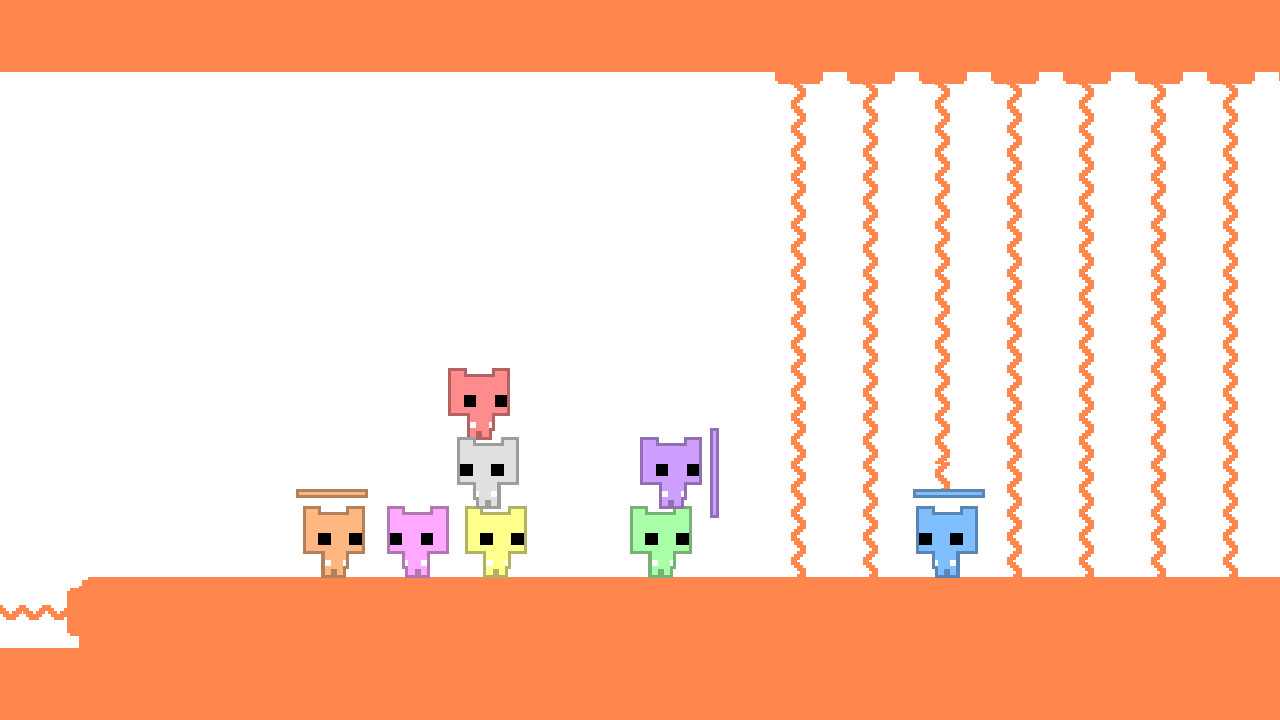 《萌猫公园 PICO PARK》Switch英文版NSZ下载 – 含1.0.7补丁-禾谷轻创网