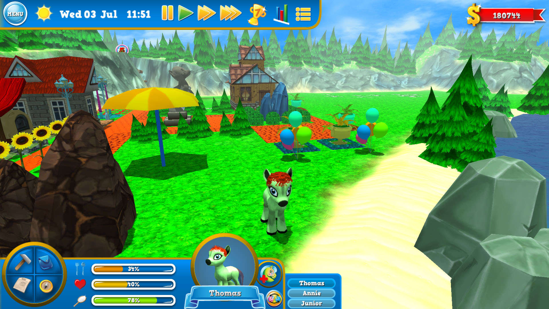 《小马世界3 Pony World 3》Switch英文版NSP下载-禾谷轻创网
