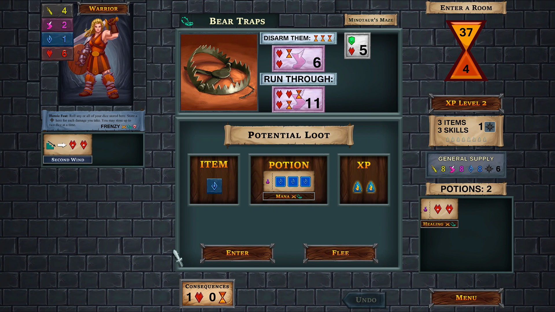 《单层地牢 One Deck Dungeon》Switch英文版NSP下载-禾谷轻创网