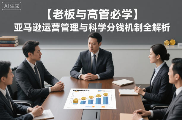 【老板与高管必学】亚马逊运营管理与科学分钱机制全解析-禾谷轻创网