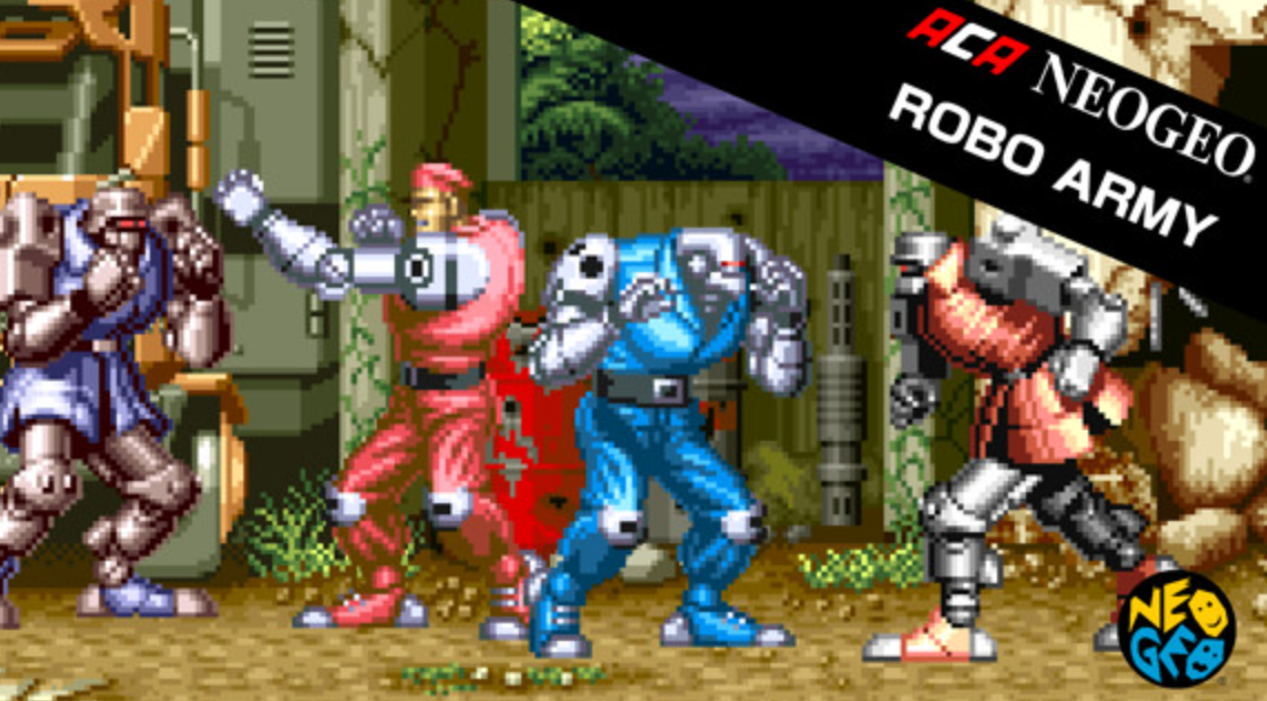《街机：机甲神兵 ACA NEOGEO ROBO ARMY》Switch英日文版NSP下载-禾谷轻创网