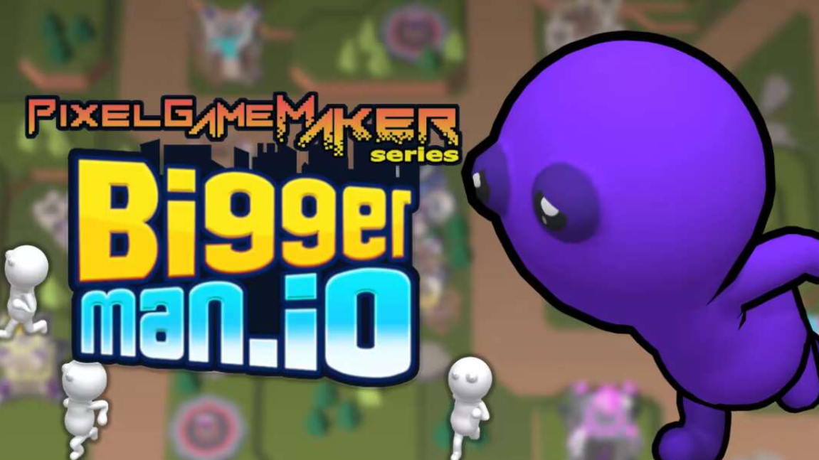 《像素游戏制作大师 Biggerman.io Pixel Game Maker Series Biggerman.io》Switch英日文版NSZ下载-禾谷轻创网