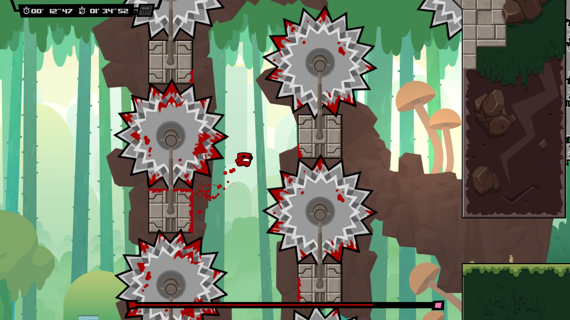 【5.05】《永远的超级食肉男孩 Super Meat Boy forever》PS4美版中文下载- 含1.10补丁-禾谷轻创网