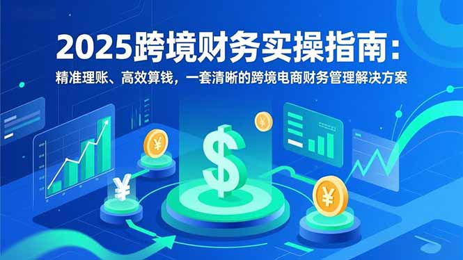 2025跨境财务实操指南：精准理账、高效算钱，一套清晰的跨境电商财务管理解决方案-禾谷轻创网