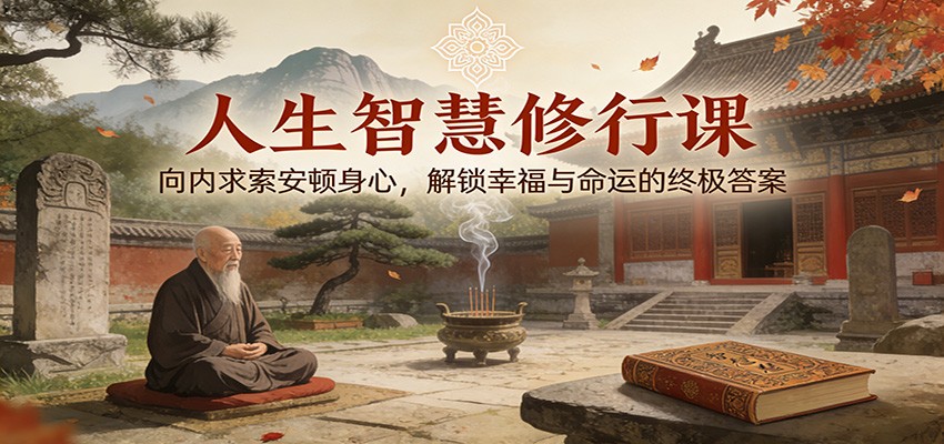 人生智慧修行课：向内求索安顿身心，解锁幸福与命运的终极答案-禾谷轻创网