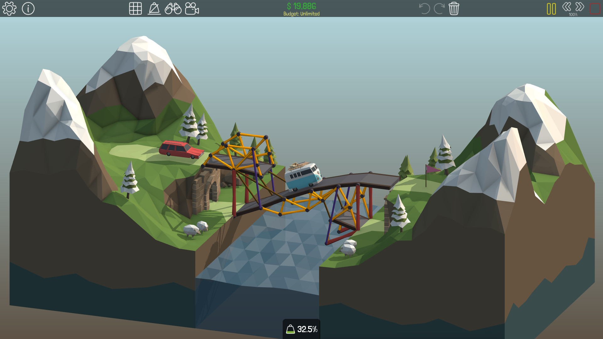 《桥梁建筑师 Poly Bridge》Switch中文版NSP下载 – 含1.1.0补丁-禾谷轻创网