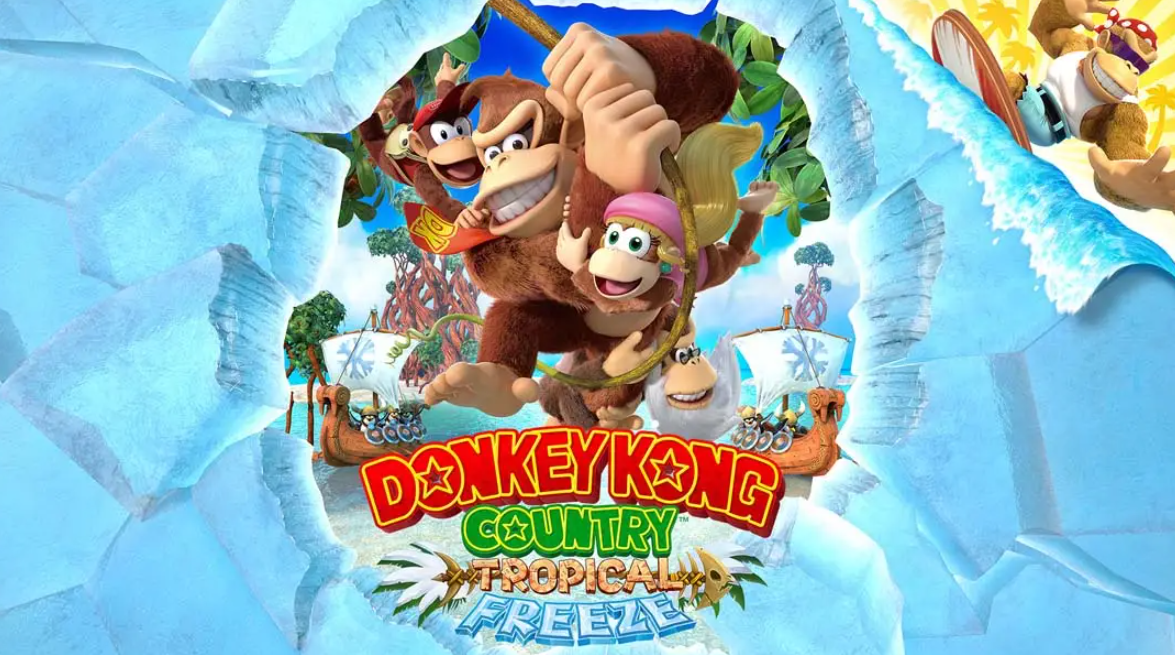 《大金刚：热带寒流 Donkey Kong Country: Tropical Freeze》Switch英文版NSP下载 – 含1.0.2补丁-禾谷轻创网
