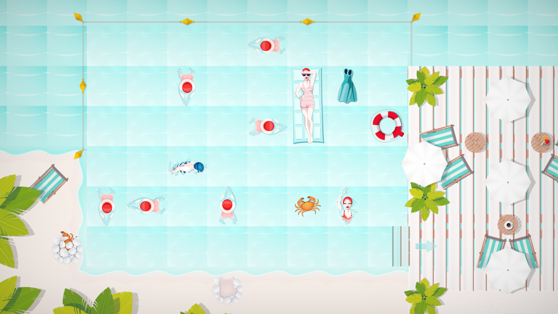 《泳池逃生 Swim Out》Switch中文版NSP下载 – 含1.4.1补丁-禾谷轻创网