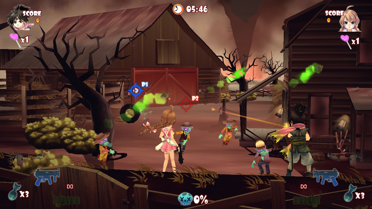 《僵尸梦游仙境DX .Zombie Panic in Wonderland DX》Switch美版英文NSP下载 – 含1.0.2补丁-禾谷轻创网
