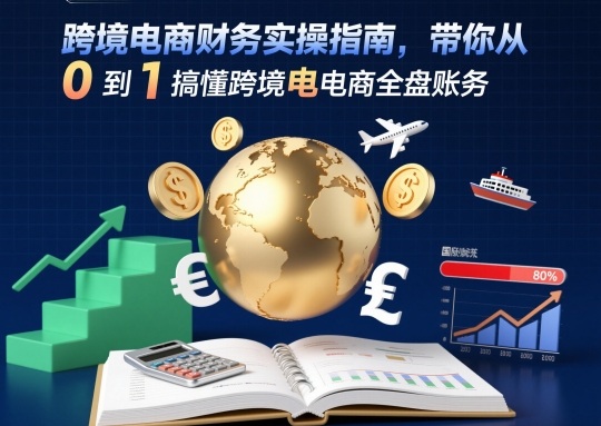 跨境电商财务实操指南，带你从0到1搞懂跨境电商全盘账务-禾谷轻创网