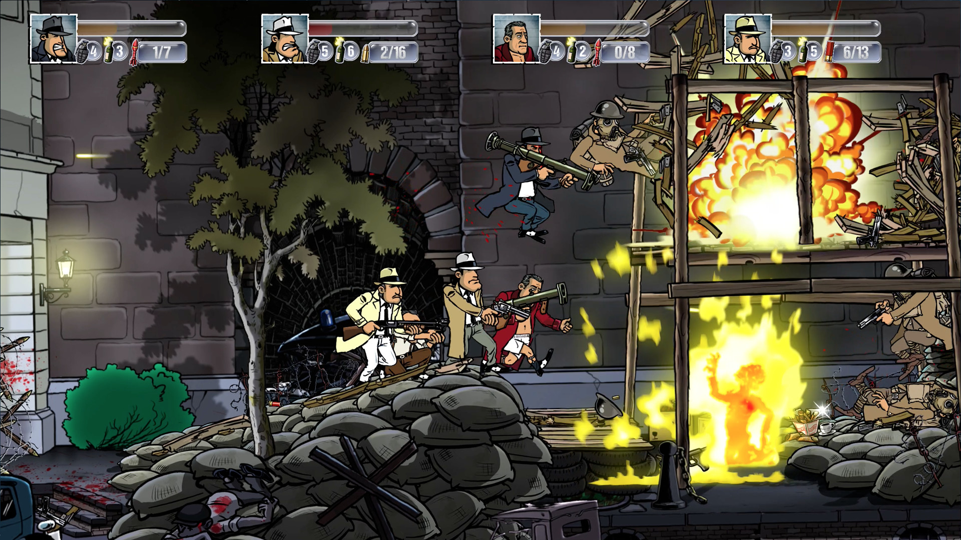 《枪血意大利黑手党 Guns, Gore & Cannoli》Switch美版中文NSP下载 – 含1.0.1补丁-禾谷轻创网