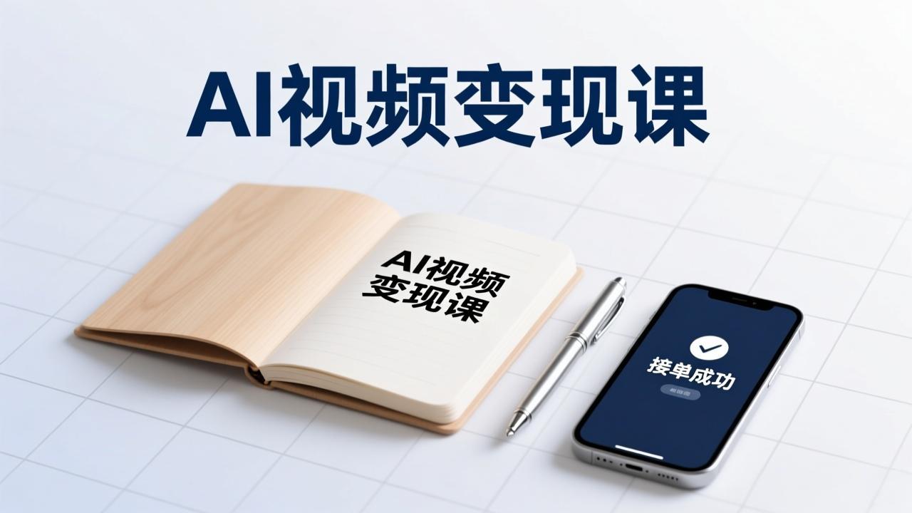 AI视频变现课，学完即可创作短片、接商单，实现副业增收，单项目报价可达千元-禾谷轻创网