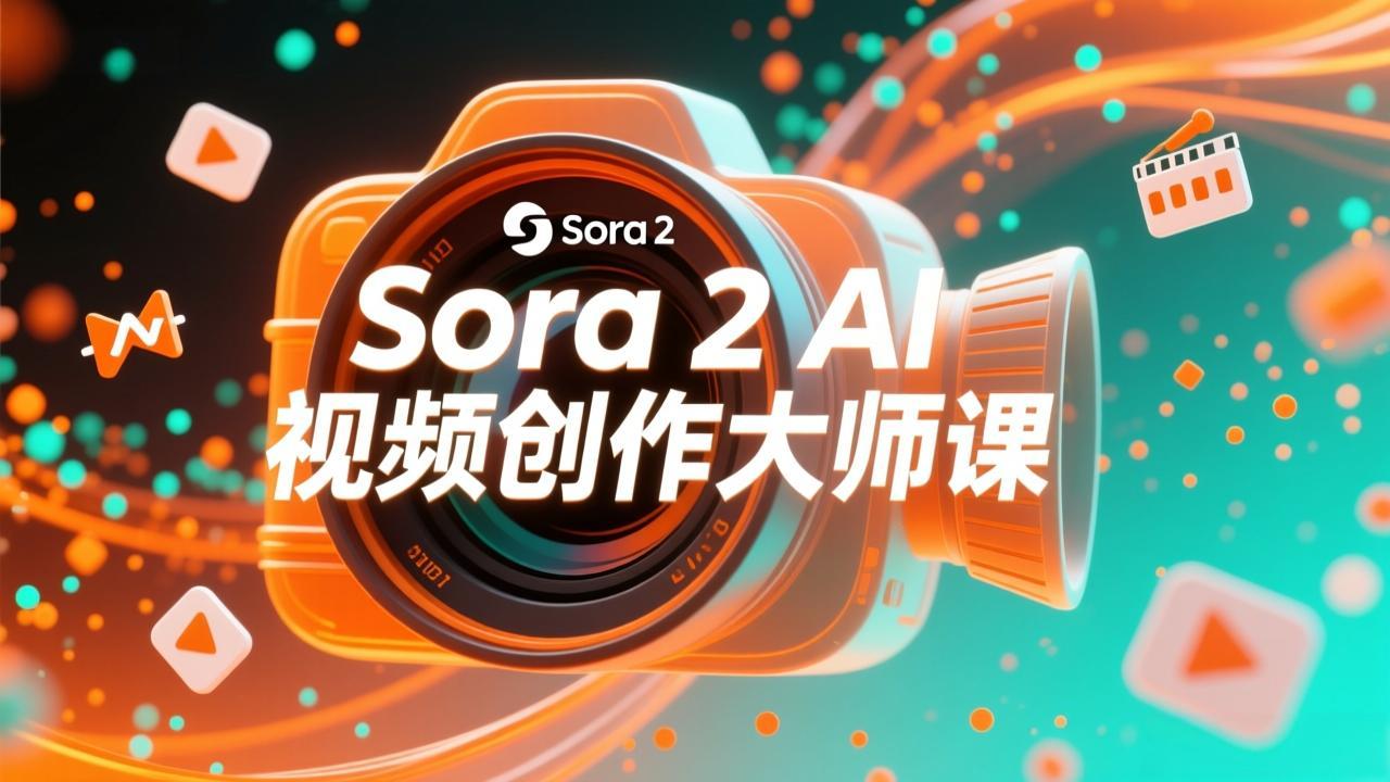 如何利用Sora 2创建流行AI人工智能视频大师班教程：掌握创作全流程，产出百万播放内容-禾谷轻创网