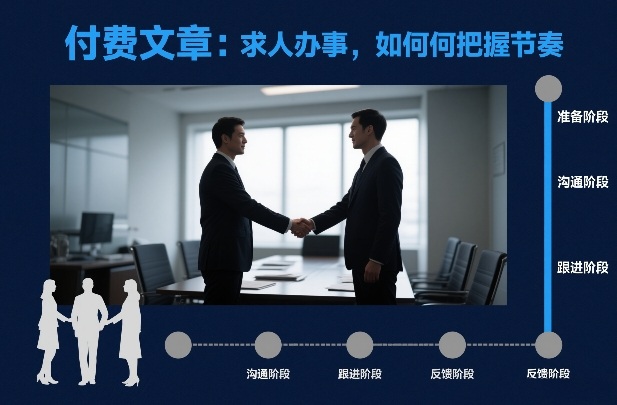 付费文章：求人办事，如何把握节奏-禾谷轻创网