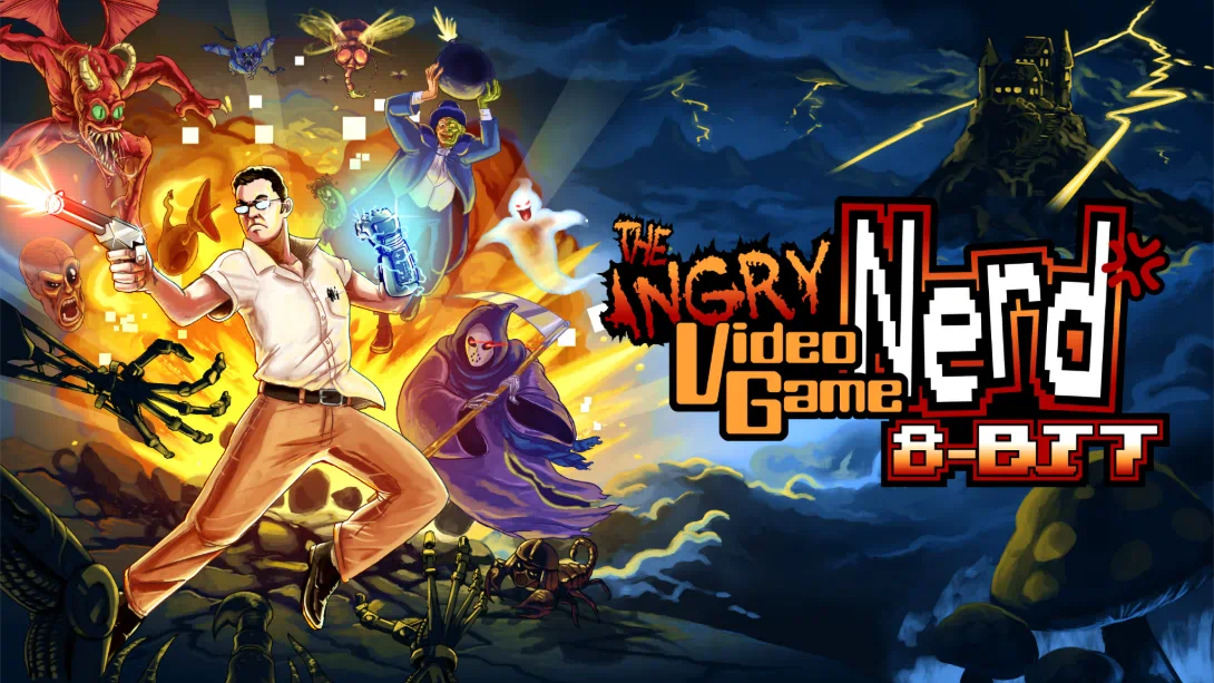 【美版】喷神大冒险 8位版 .Angry Video Game Nerd 8-bit 中文-禾谷轻创网