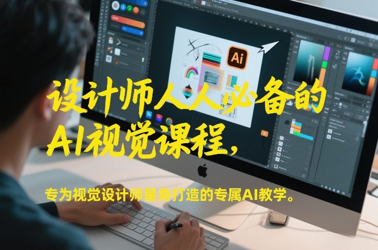 设计师人人必备的AI视觉课程，专为视觉设计师量身打造的专属AI教学-禾谷轻创网