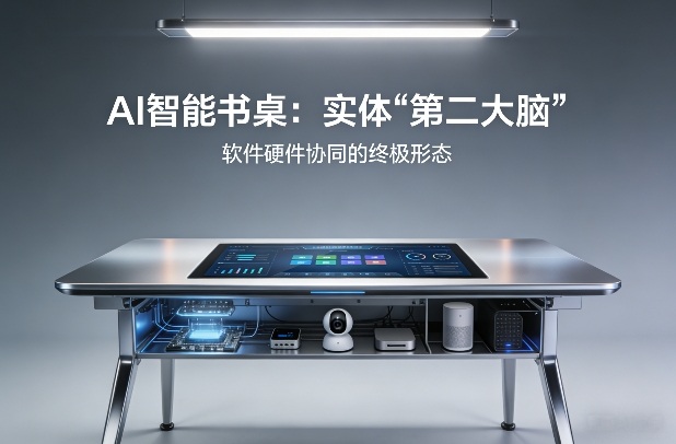 AI智能书桌搭建，构建你的实体“第二大脑”，软件硬件协同的终极形态-禾谷轻创网