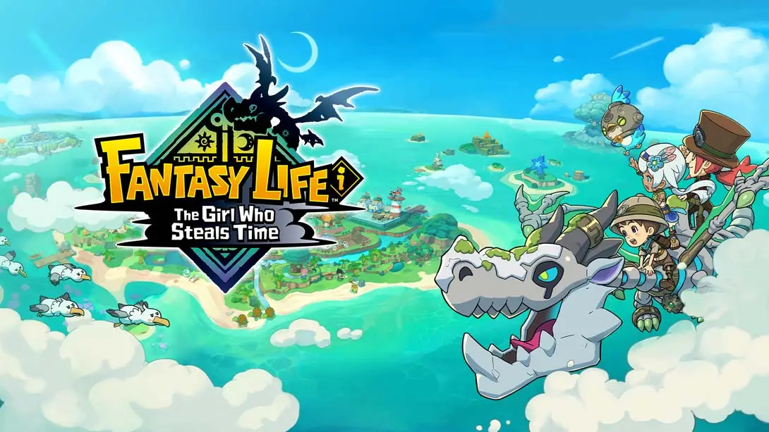【美版】幻想生活ｉ 转圈圈的龙和偷取时间的少女 .FANTASY LIFE i: The Girl Who Steals Time 中文-禾谷轻创网