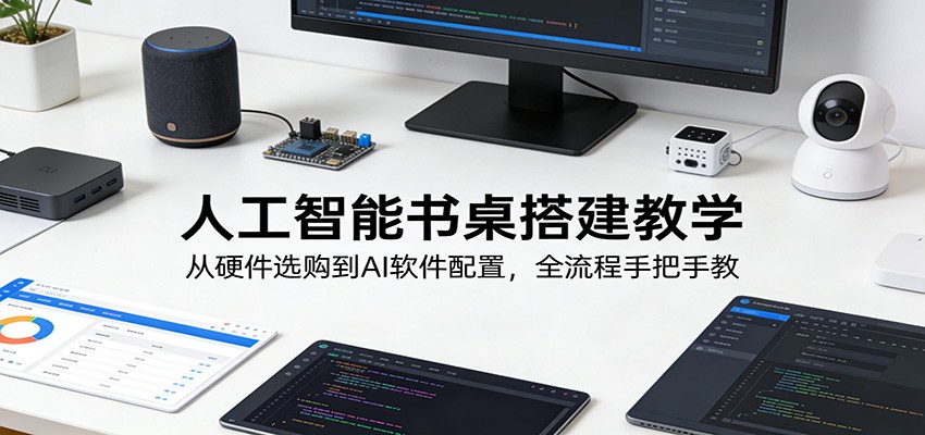 人工智能书桌搭建教学：从硬件选购到AI软件配置，全流程手把手教-禾谷轻创网