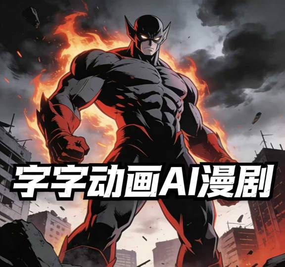 字字动画AI漫剧2026年第1期系统课程，小白看完就能学会实操的漫剧课，单人月收1-3W-禾谷轻创网