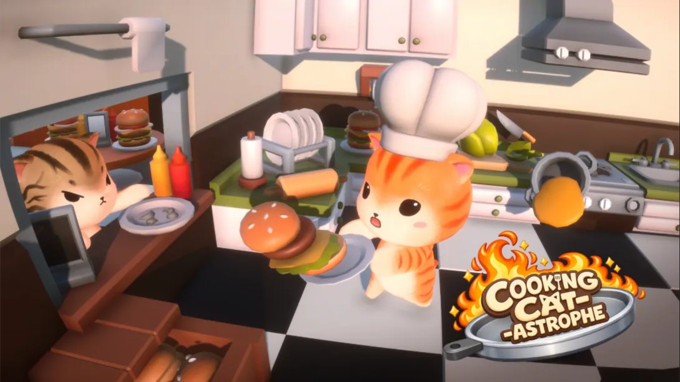 【美版】猫咪闹厨房 .Cooking Cat-Astrophe 中文-禾谷轻创网