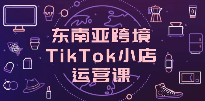 东南亚跨境TikTok小店运营课，掌握店铺设置与流量转化核心技巧-禾谷轻创网