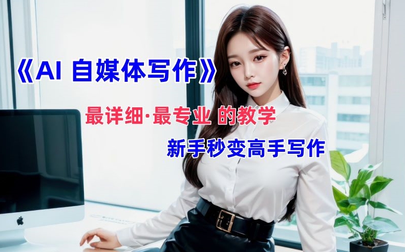 AI自媒体文章创作全网最详细教程，新手秒变写作高手，多方位发展-禾谷轻创网